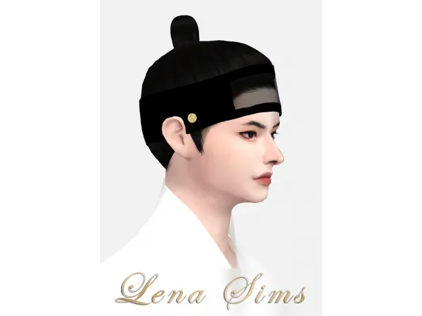 Alpha [Lena Sims] Male Sang too Hair by Lena Sims - The Sims 4 Custom Content