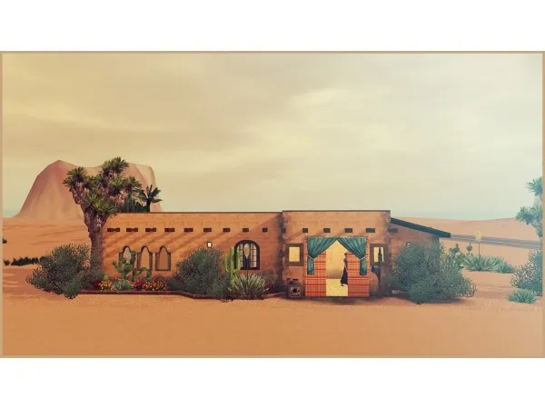 Sierra Del Sol Hacienda - The Sims 3 Custom Content