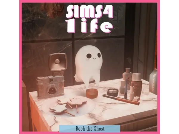 Alpha Booh the Ghost by Sims41ife - The Sims 4 Custom Content