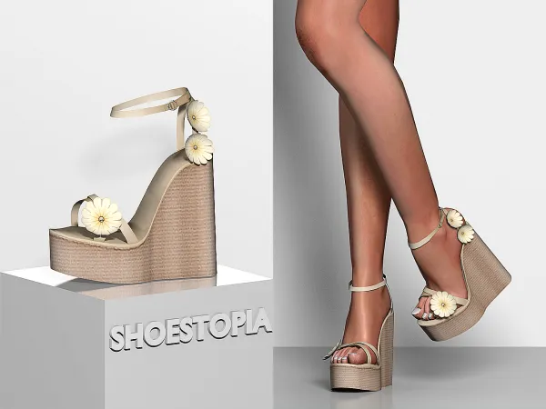 Alpha Cosmos Sandals - The Sims 4 Custom Content