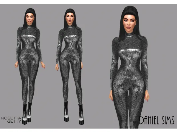 Alpha Kourtney Kardashian in Rosetta Getty - The Sims 4 Custom Content
