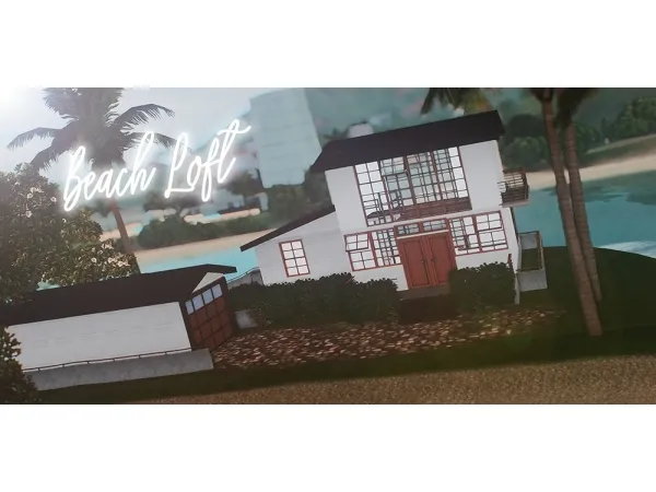Beach Loft - The Sims 3 Custom Content