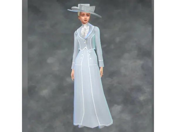 Alpha Separates AAS Victorian Full skirt - The Sims 4 Custom Content