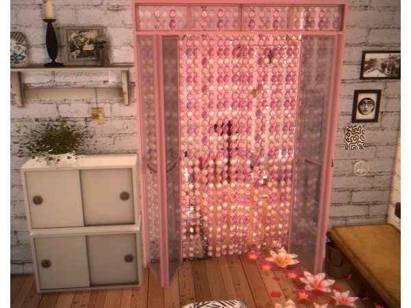 Sequin Doorway Curtain - The Sims 3 Custom Content