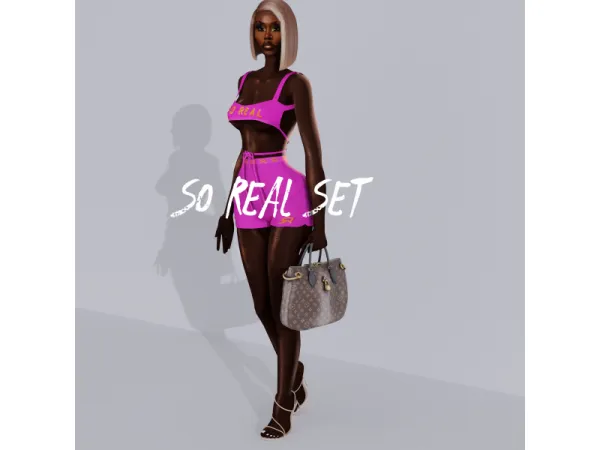 Alpha So Real Set by Runnerup - The Sims 4 Custom Content