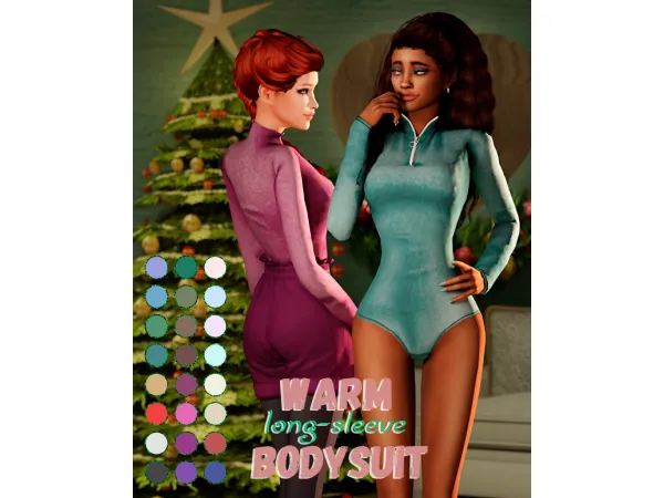 Alpha GCS December's 2020 by goodchillsstudio - The Sims 4 Custom Content