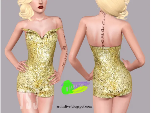 Pajamasswimsuitconcert body - The Sims 3 Custom Content