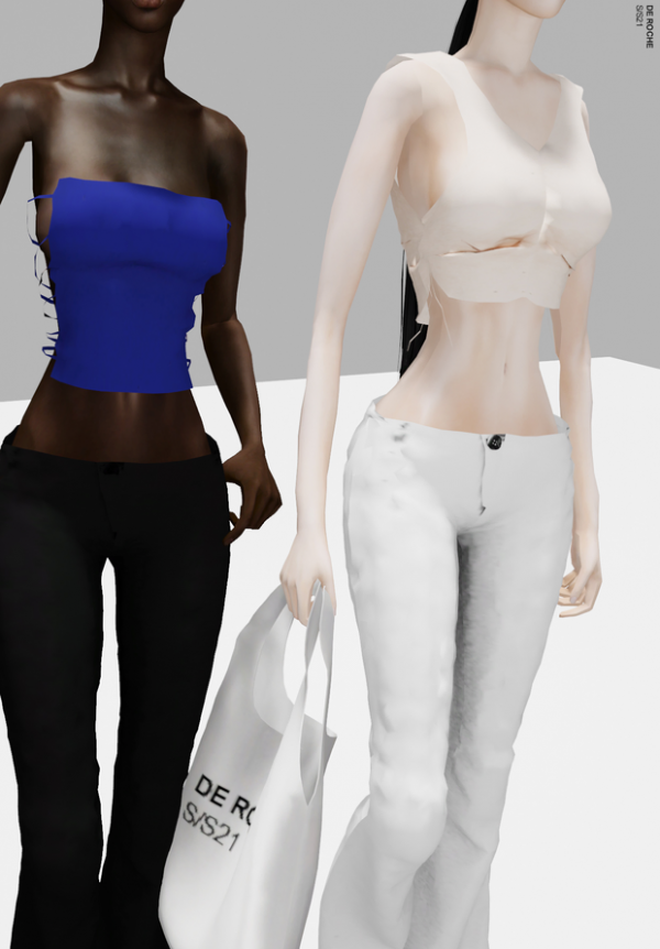 Alpha DE ROCHE springsummer 21 womens collection by simsfinds - The Sims 4 Custom Content