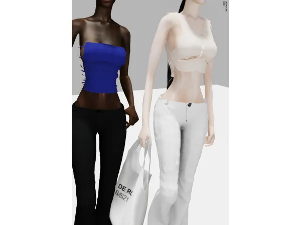 Alpha DE ROCHE springsummer 21 womens collection by bellaisadellima - The Sims 4 Custom Content