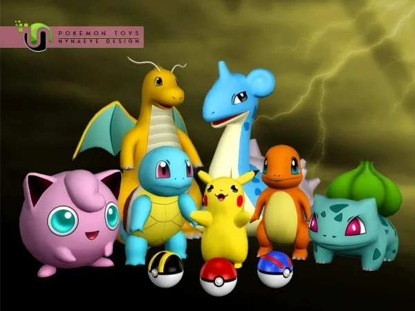 Alpha Pokémon Toys - The Sims 4 Custom Content