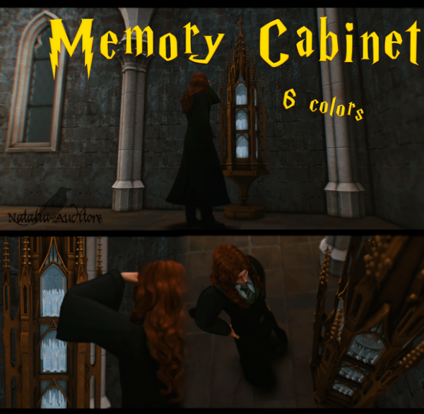 Maxis Match Memory Cabinet Auditore by simsfinds - The Sims 4 Custom Content