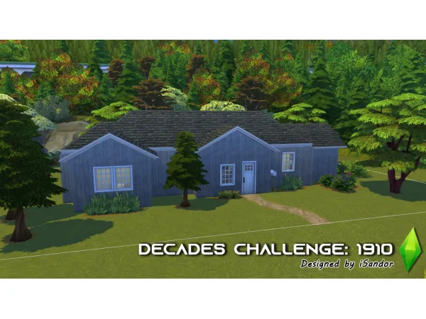 Maxis Match The decades challenge 1910's NO by iSandor - The Sims 4 Custom Content