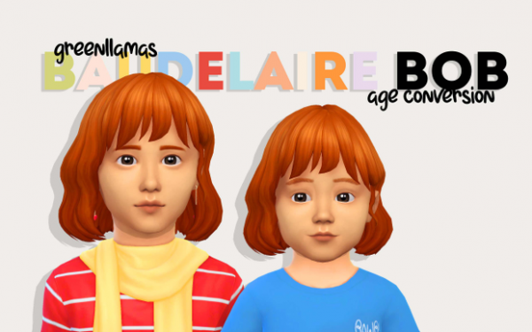 Maxis Match baudelaire bob by simsfinds - The Sims 4 Custom Content