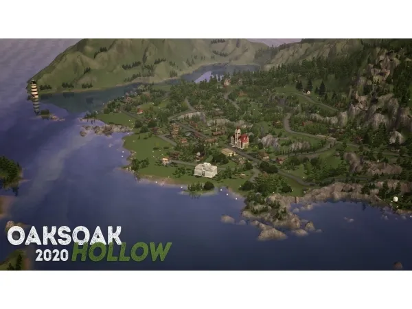 OAKSOAK HOLLOW 2020 - The Sims 3 Custom Content
