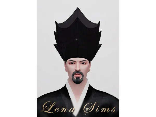 Alpha [Lena Sims] Jeongja gwan (程子冠) by Lena Sims - The Sims 4 Custom Content