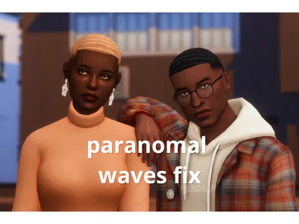 Maxis Match paranormal waves fix - The Sims 4 Custom Content