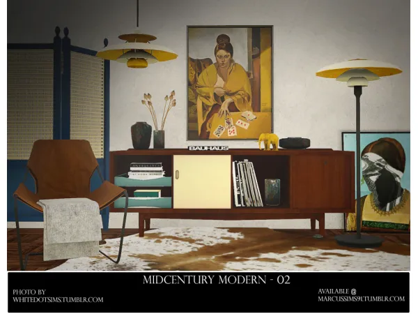 Mid Century Modern 02 - The Sims 3 Custom Content