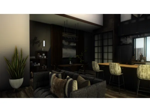 Alpha Traveling Couples New York Loft - The Sims 4 Custom Content