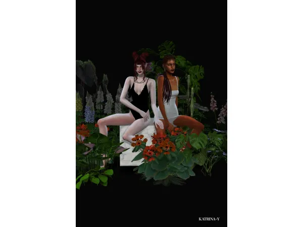 Alpha Birthmark y by Katrina - The Sims 4 Custom Content