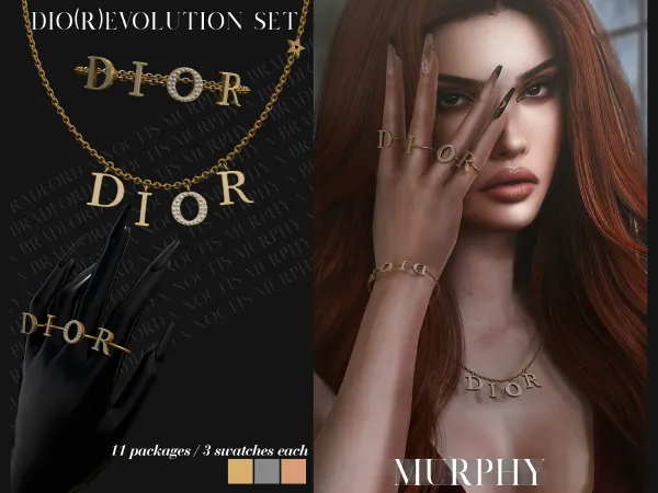 Alpha Dio(r)évolution Set - The Sims 4 Custom Content