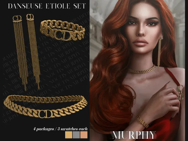 Alpha Danseuse Étoile Set - The Sims 4 Custom Content