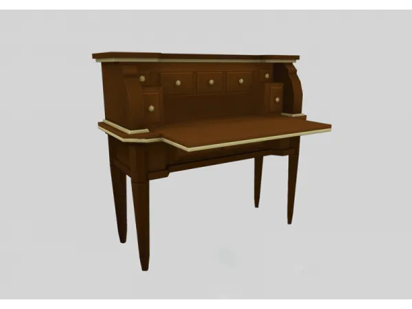 Maxis Match Great Uncles Desk - The Sims 4 Custom Content