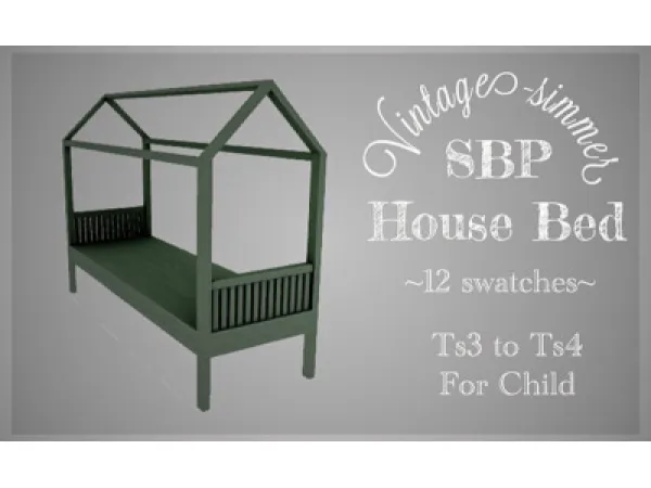 Mix SBP House Bed by simsfinds - The Sims 4 Custom Content