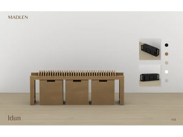Maxis Match Madlen Idun Cupboard by Madlen - The Sims 4 Custom Content