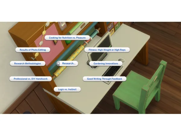 Maxis Match Research Options for All Computers (mod compatible) by adeepindigo - The Sims 4 Custom Content
