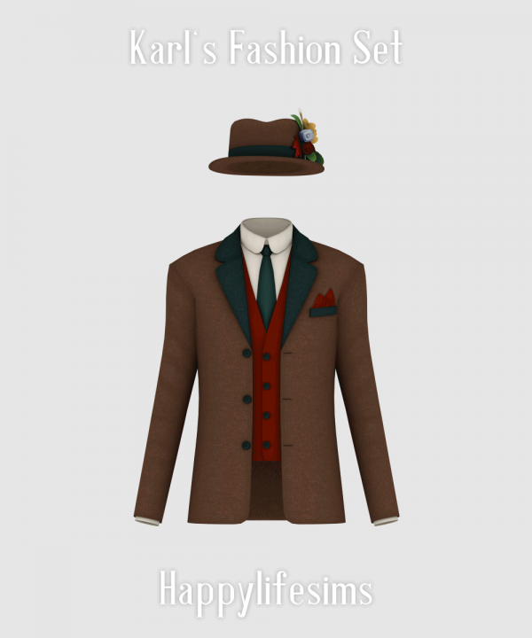 Maxis Match [Lonelyboy] Karl's Fashion Set (Koonam) by simsfinds - The Sims 4 Custom Content
