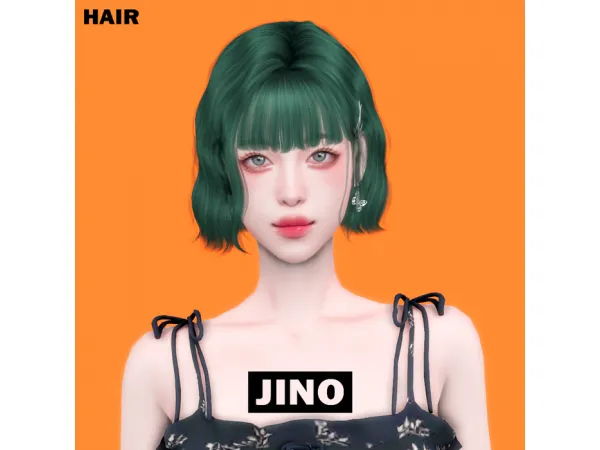 Alpha HAIR 05 by simsfinds - The Sims 4 Custom Content