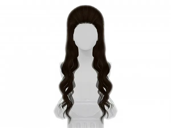 Alpha GramSims Lana Hair - The Sims 4 Custom Content