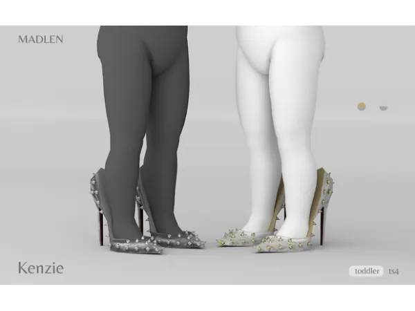 Alpha Madlen Kenzie Shoes (Toddler) by Madlen - The Sims 4 Custom Content