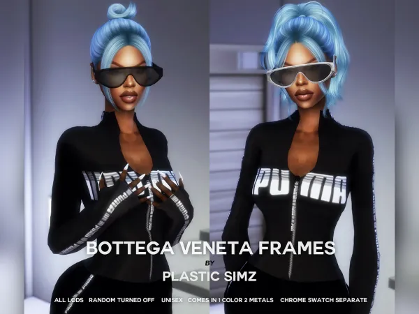 Alpha PLASTICsimz Bottega Venta Frames - The Sims 4 Custom Content