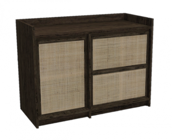 Alpha Hazel Dresser sims by simsfinds - The Sims 4 Custom Content