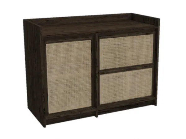 Alpha Hazel Dresser sims by Nordica - The Sims 4 Custom Content
