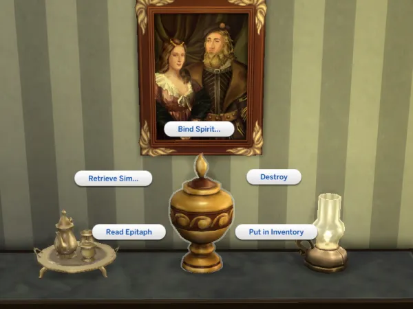 Maxis Match Urn Binding and Summoning by Iced Cream - The Sims 4 Custom Content