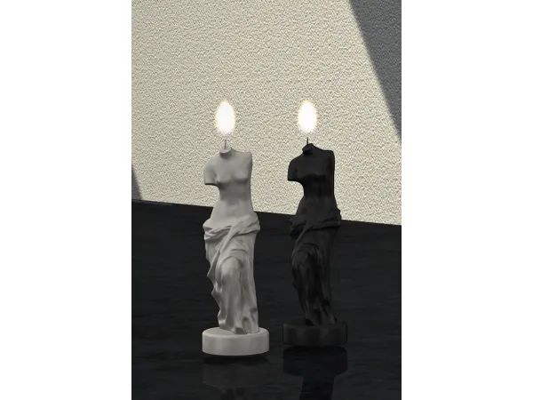 Alpha [KHD] Anais Venus Candle by Kerrigan House Designs - The Sims 4 Custom Content