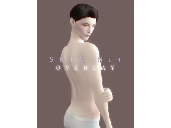 Alpha OVERLAY SKIN N14 for Maxis Match by DDARKSTONEE - The Sims 4 Custom Content