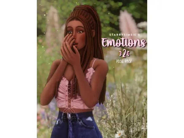 ✨Emotions 2 - Pose Pack✨ by StarrySimsie