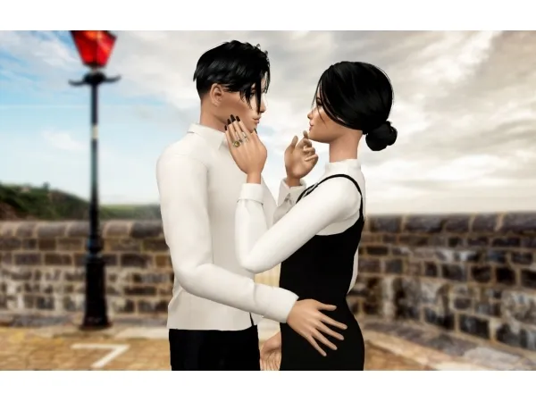 Posebox for couple by Serana - The Sims 2 Custom Content
