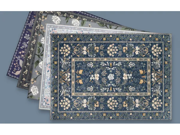 Maxis Match RPC x Loloi Rugs (part I II) by SimPlistic - The Sims 4 Custom Content