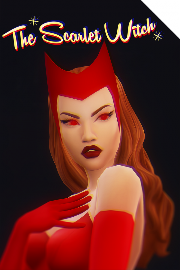 Maxis Match THE SCARLET WITCH by simsfinds - The Sims 4 Custom Content