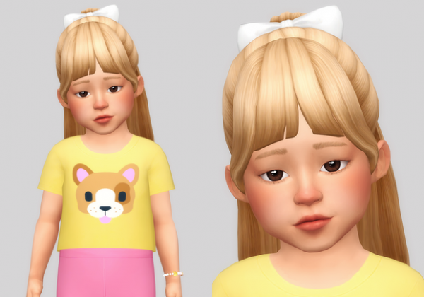 Maxis Match rina hair by simsfinds - The Sims 4 Custom Content
