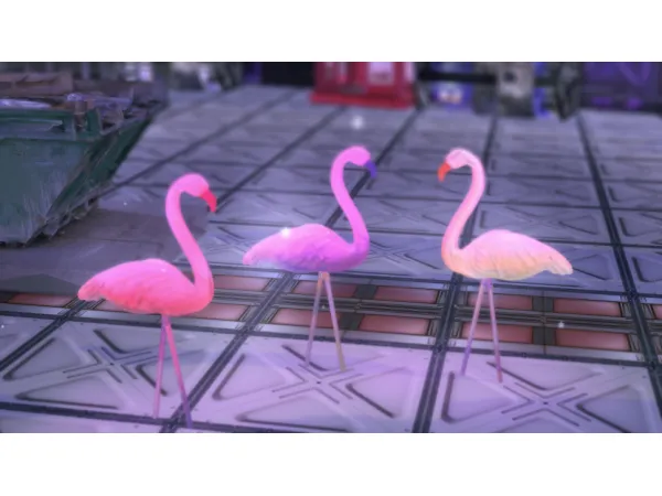 Alpha Dung Sci fi sink Lamp - The Sims 4 Custom Content