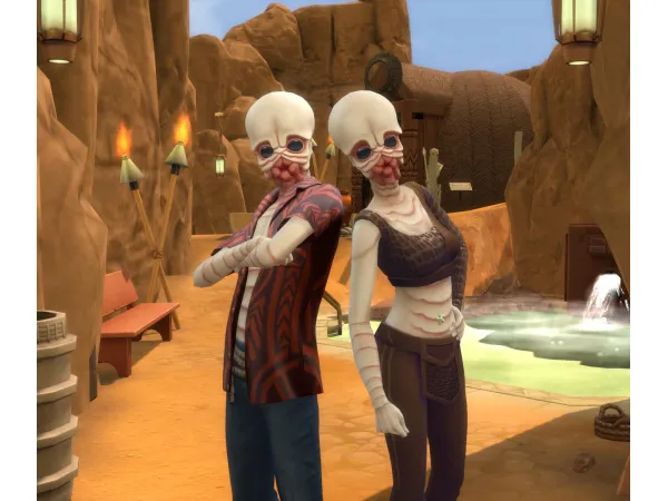 Maxis Match Full body Bith Aliens (Star Wars) by endermbind - The Sims 4 Custom Content