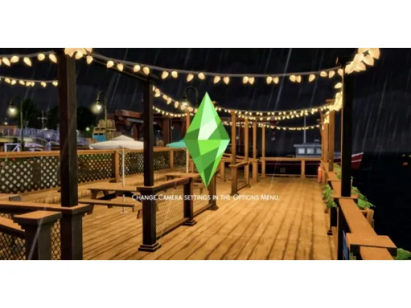 Alpha Brindleton Bay Rainy Pier Loading Screen - The Sims 4 Custom Content