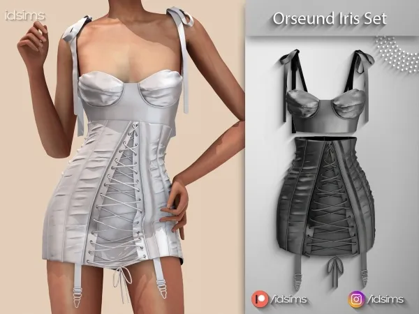 Alpha Orseund Iris Set - The Sims 4 Custom Content