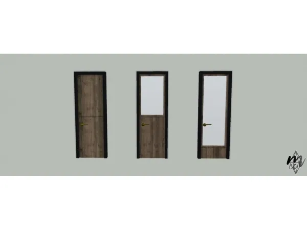 Martassimsbook 4to3 Mincsims Gateway Door Set - The Sims 3 Custom Content