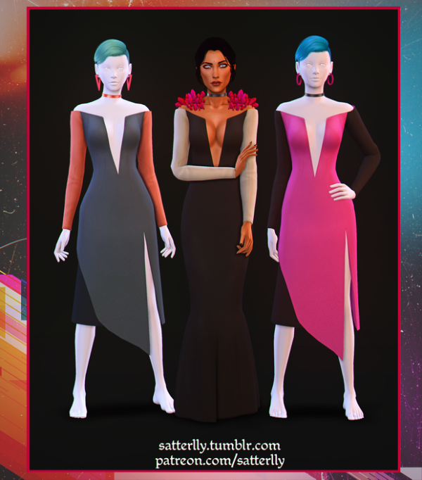 Maxis Match Futuristic set Nia by simsfinds - The Sims 4 Custom Content